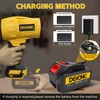 DEVONIC Leaf Blower Cordless - Lightweight Electric Handheld Blower with