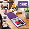 Sooez Clipboard with Storage, Plastic Storage Clipboard with Low Profile