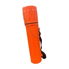 Milageto Welding Rod Holder Stick Welding Electrode Rod Storage Tube Welding Equipment Airproof 15 inch Airtight Welding Rod Canister, Orange