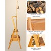 DJAR Large Art H-Frame Easel with Storage Drawer and Shelf,