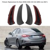 Pair of Rear Bumper Side Vent Spoiler Trim Left Right