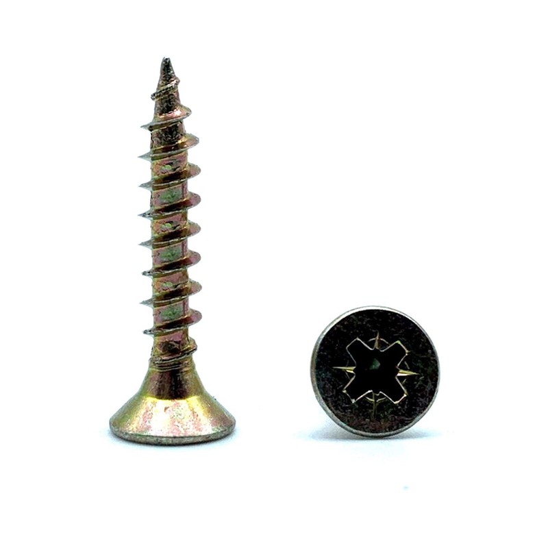 DOJA Barcelona Phillips Chipboard Screws with Bit Tip, 100 Wood