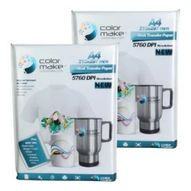 Papel Para Sublimacion Sublimar A4 Colormake 100 Hoja Light Color Blanco                                                                              