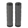 FISCHER 85763 Grip Bicycle Handlebar Grips, Grey/Black, One Size