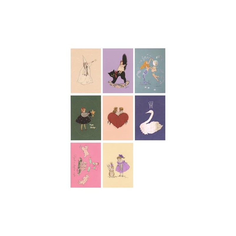 Kura Shieri Premium Postcard [Mermaid and Dance] E02504