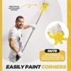 Leumoi 22 Paint Edger Kit Handheld Paint Edger Roller Brush