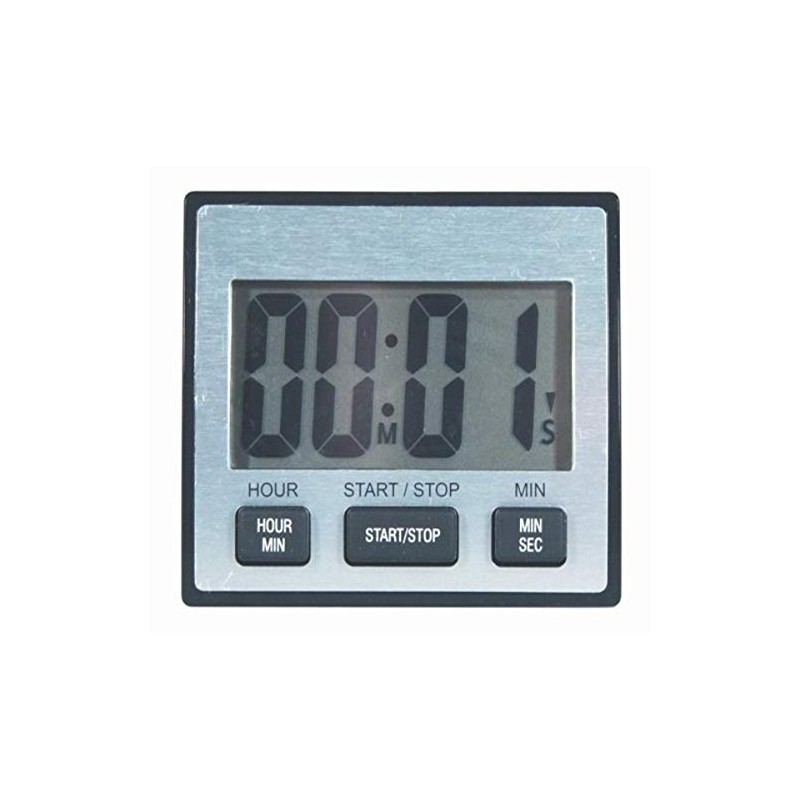 General Tools TI110 LCD Timer, Waterproof with Jumbo Display, 3x3
