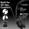 Wireless Headset with Mic for Work,Wireless Computer Headset(Bluetooth V5.3 +