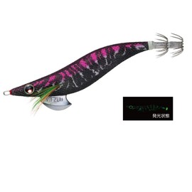 Yo-Zuri A1030N-LBL Aori-Q Squid Jig, Fishing Lure, Squid Fishing, Fishing Tackle, Fishing Tools, Egi, Bigfin Reef Squid, No. 2.5, Luminous Black2.5, Blue Luminous Marble Pink