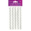 Oaktree Crafts Eleganza Wave Strips, Diamond/Pearl