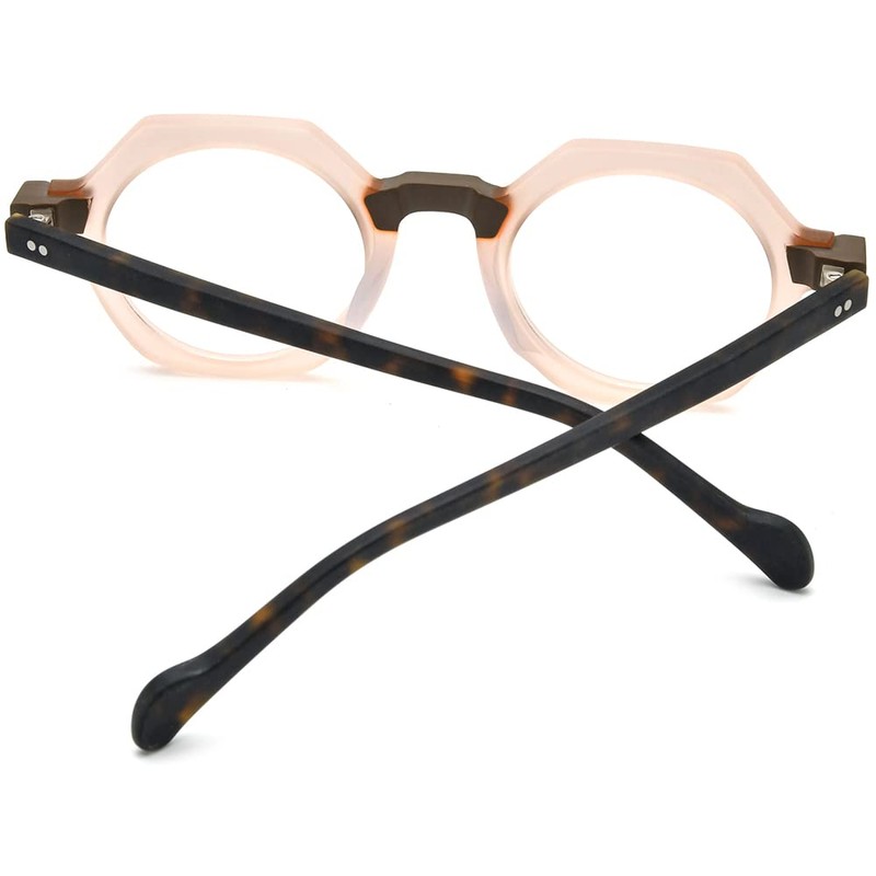HEPIDEM - anteojos de acetato multicolor mate para mujer, estilo