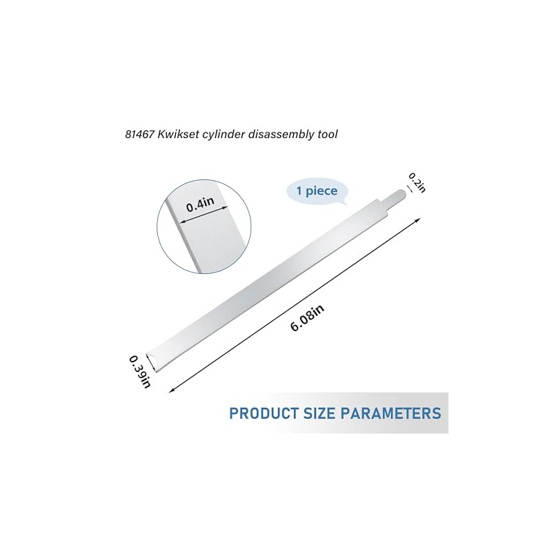 81467 Cylinder Removal Tool for Kwikse 1 PCS