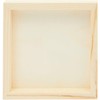 Bright Creations Set of 8 Unfinished Wood Canvas Boards for