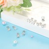 KALVICA 4 Pairs 925 Sterling Silver Stud Earrings for Women