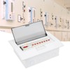 Power Distribution Box, 63A 230/400V 8 Way 2P Leakage Protection