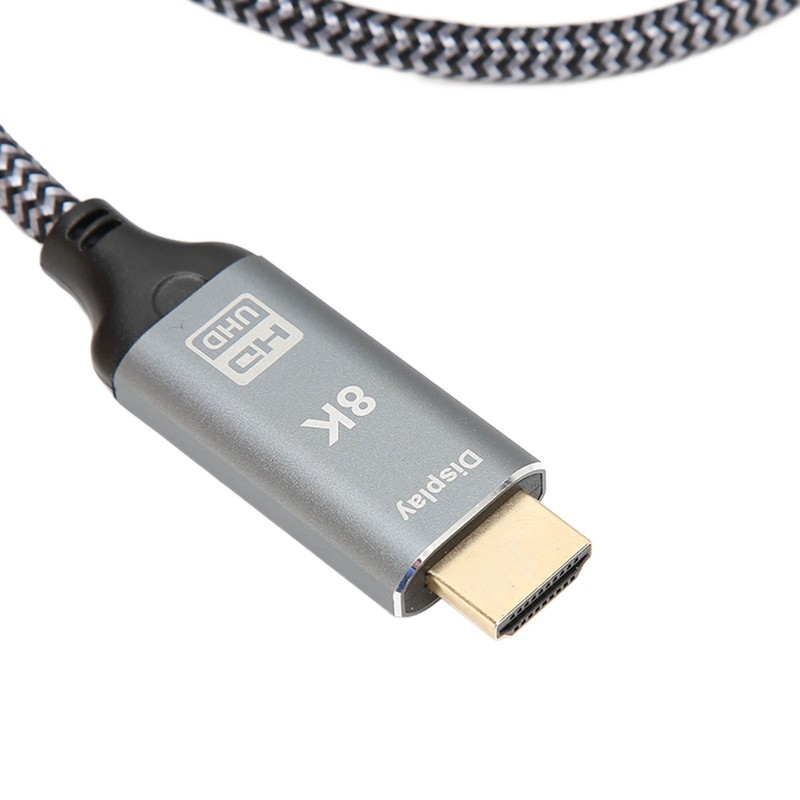 DisplayPort 1.4 to HD Multimedia Interface 2.1 Adapter Cable 8K