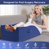 CushZone Leg Pillow, Leg Elevation Pillows for After Surgery, Double