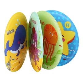 Yosoo Juguete de baño de bebé Ropa de baño Prueba de desgarro Juguete de Ducha Infantil Juguetes de educación temprana para el baño (Mar)