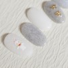 Snowdoll handmade nail tips - Coffin Midi / 스노우돌 수제네일팁