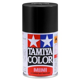 TAMIYA Spray Lacquer TS-6 Matt Black TAM85006 Lacquer Primers & Paints