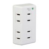 ELPA A-S600(W) Lightning Proof Tap, Outlet, Power Tap, Lightning Guard,