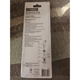 Everbilt Side Spray w/ Guide Replacement Chrome 1006 959 174