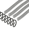 PATIKIL 14mm(9/16") Plastic Spiral Binding Coils, 50 Pcs Binding Spirals