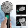 DOILIESE High Pressure 6 Setting Shower Head with Handheld, Shower