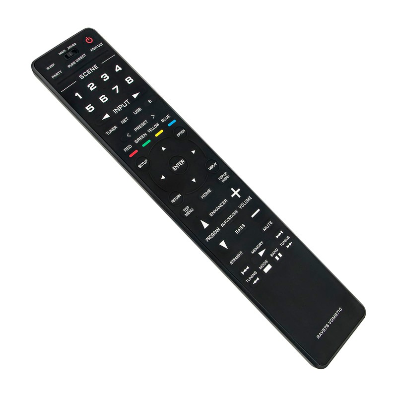 New RAV576 VDM8710 Replaced Remote Control Fit for Yamaha AV