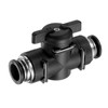 sourcing map 1/2" OD Ball Valve Push Quick Connect Pneumatic