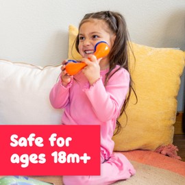 SPARK & WOW Phonics Phones - Set of 12 - Speak and Hear Your Own Voice - Practice Fluency, Phonetics, Reading and More - Speech Therapy Tools for Kids