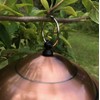 Selections Large Hanging Copper Style Wild Bird Feeder
