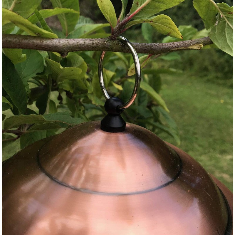 Selections Large Hanging Copper Style Wild Bird Feeder