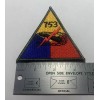 WW 2 US Army Armored Tank Division Battalion Triangle 753