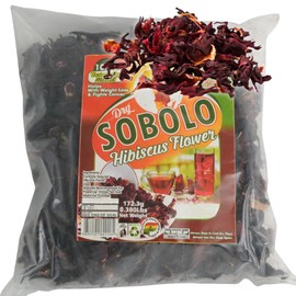 African Delights Hibiscus Tea 16oz – Organic Sorrel Leaves | Flor de Jamaica | Natural Herbal | Edible| Bulk Loose Tea for Brewing