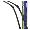 AJK Front Wiper Blades 2 Piece All Weather OEM Quality