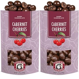 Dark Chocolate Cabernet Cherries (2 Bags)