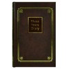 Life D1534 Diary, 3 Year Consecutive B6, Dark Brown