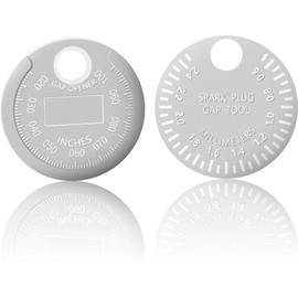 AYMBH Heavy Duty Spark Plug Gap Tool Set – Zinc Alloy Spark Plug Gap Gauge, Nicking Tool, Chain Gap Adjustment Tool – Compact Plug Removal & Measuring Kit – Portable, Durable, Precision Engine Tool