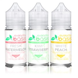 Everyday Basis Water Flavoring – Liven Up Your Water – Great Taste – Great Flavors – Keto Friendly, 0 Calories – No Dyes or Food Coloring (Summer Variety Pack)