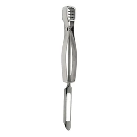 Fox Run Peeler/Bean Slicer, 0.5 x 0.75 x 6.75 inches, Metallic