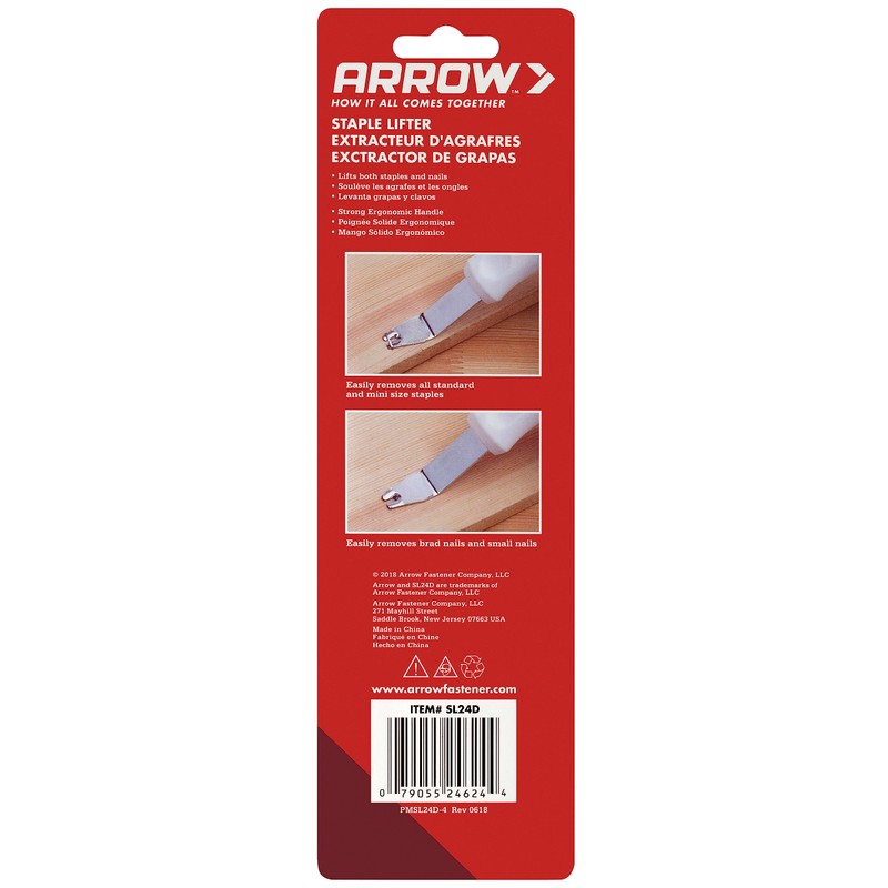 Arrow ‎SL24D Staple Remover with Stainless Steel Lifter for Upholstery,