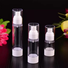 Beauty Travel Portable Pump Lotion Vacuum Empty Bottle Split Bottle Lotion Type/30ml 8ea