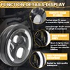 SKTYANTS 7" 7 Inch Round LED Motorcycle Headlight assembly with