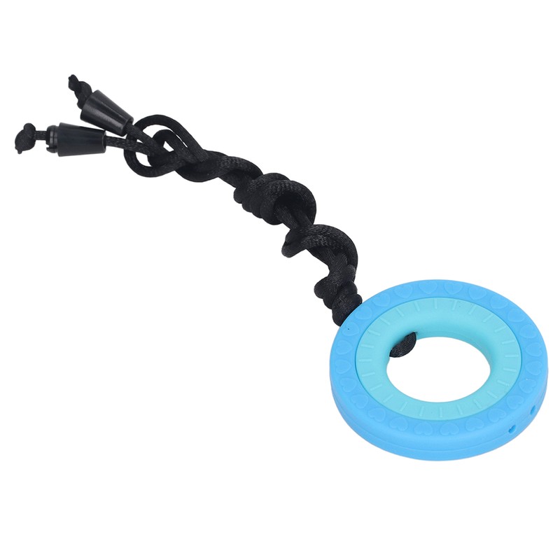 10PCS Chew Sensory Necklace Safe Soft Silicone Teeth Grinding Kids