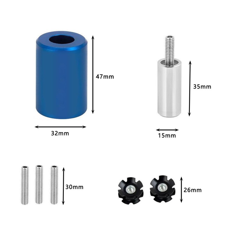 Bicycle Fork Star Nut Setter Installation for 28.6 mm Bicycle