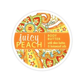 Greenwich Bay - 226 8g 8온스 보태니컬 바디 버터 - 쥬시 피치 Greenwich Bay - 226g 8oz Botanical Body Butter - Juicy Peach
