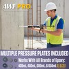 AWF PRO Dual Cartridge Epoxy Gun for 400mL, 450mL, 600