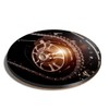 1 x Round Coaster - Motorcycle Rear Wheel & Chain