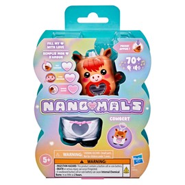 NANO-MALS Cowbert The Highland Cow, Electronic Pet Cow Toy, 70+ Responses, Interactive Fidget Toys for Girls & Boys Ages 5+ ​